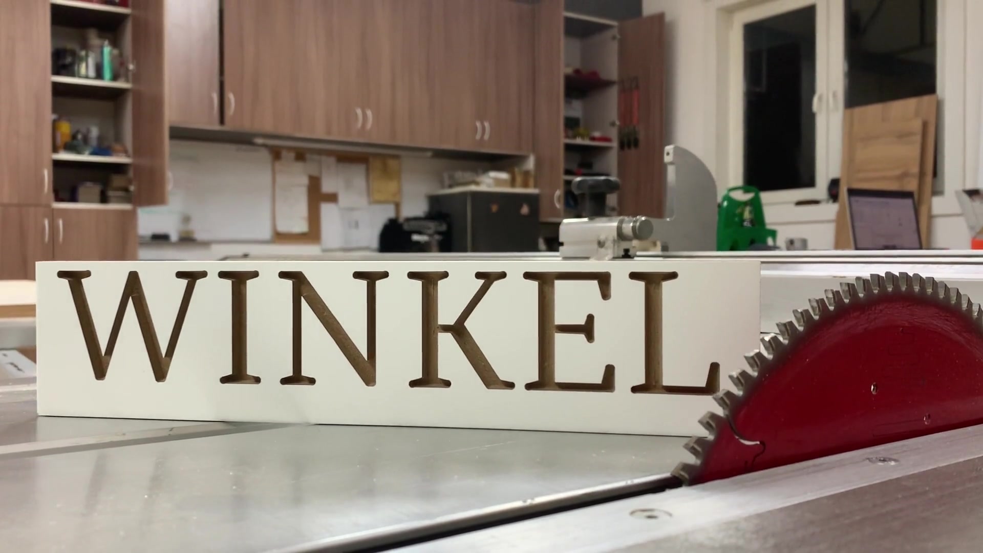 Natpis Winkel u radionici